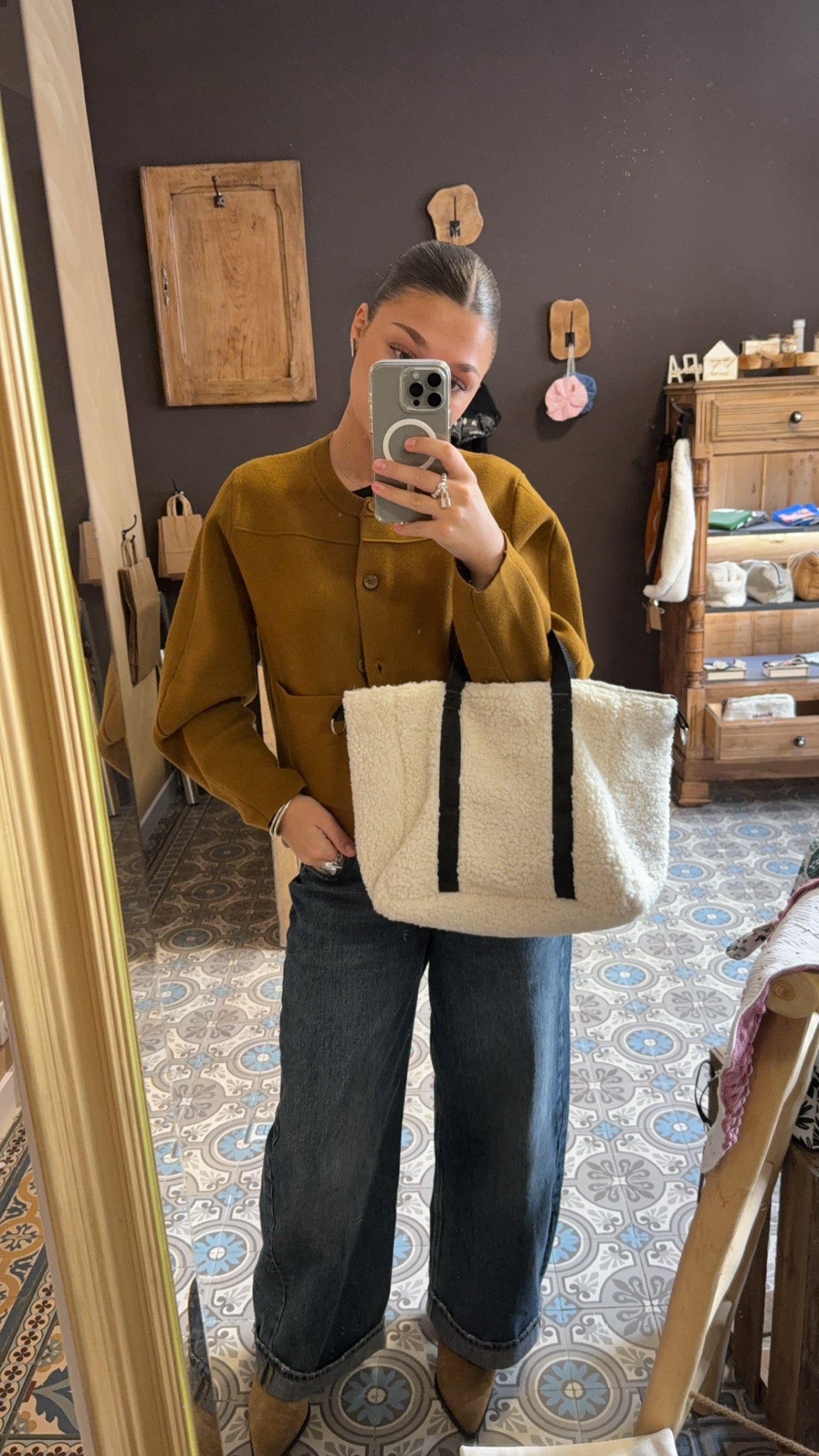 Sac mini cabas Delphine personnalisable. Créez votre sac en choisissant vos tissus intérieurs et extérieurs. Création sur mesure