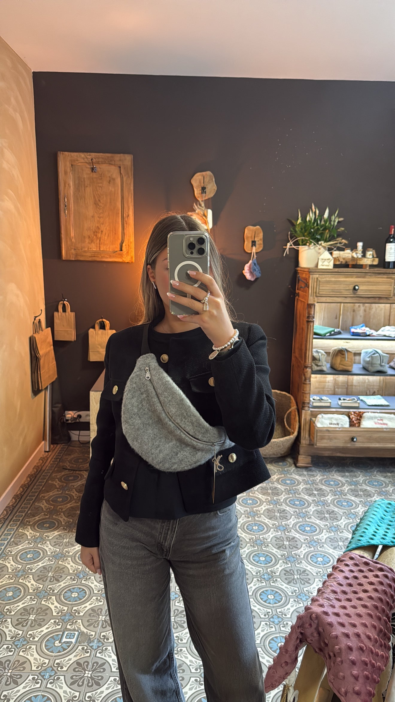 Sac banane personnalisable. Créez votre sac en choisissant vos tissus intérieurs et extérieurs. Création sur mesure