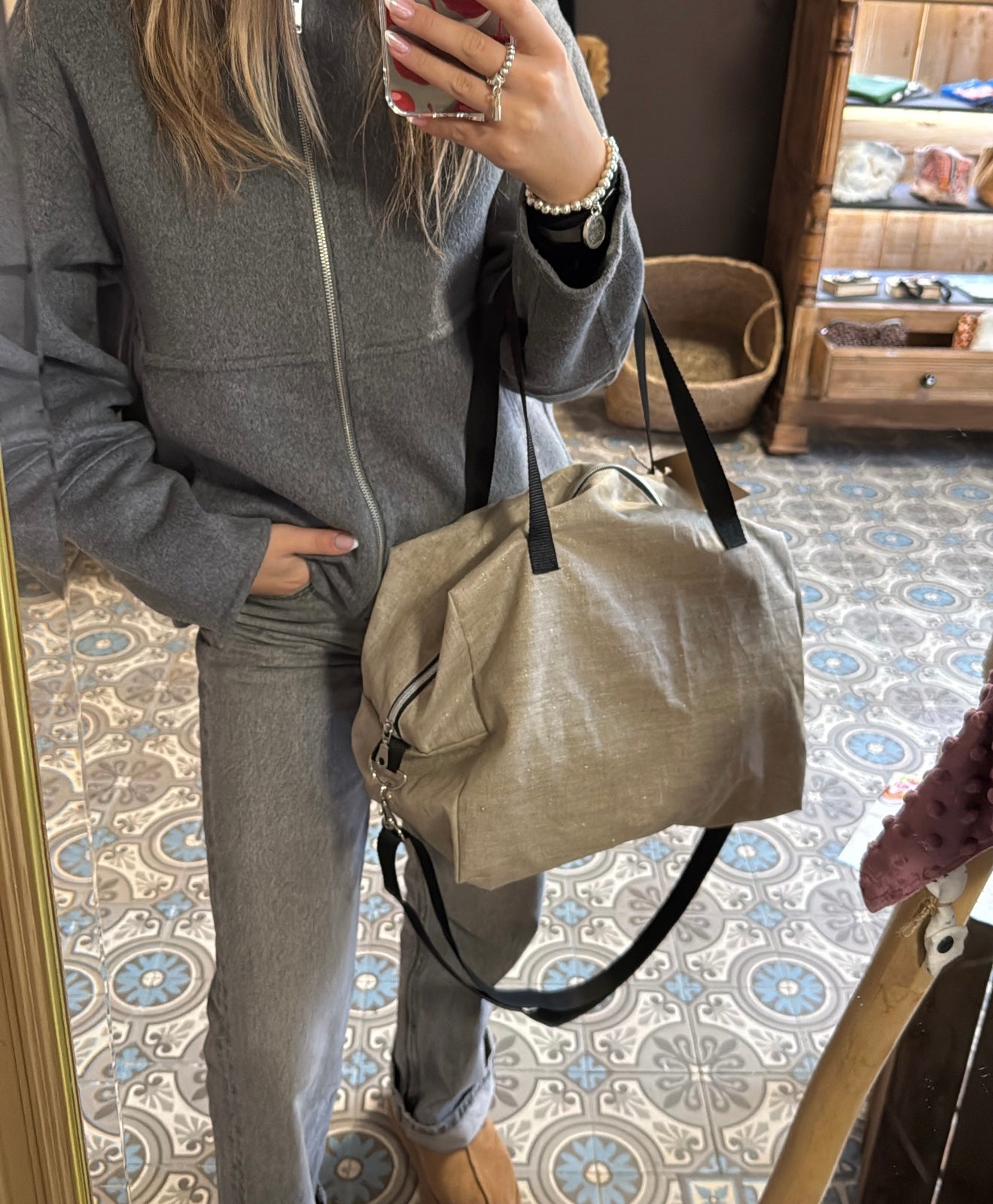 Sac fourre tout personnalisable. Créez votre sac en choisissant vos tissus intérieurs et extérieurs. Création sur mesure