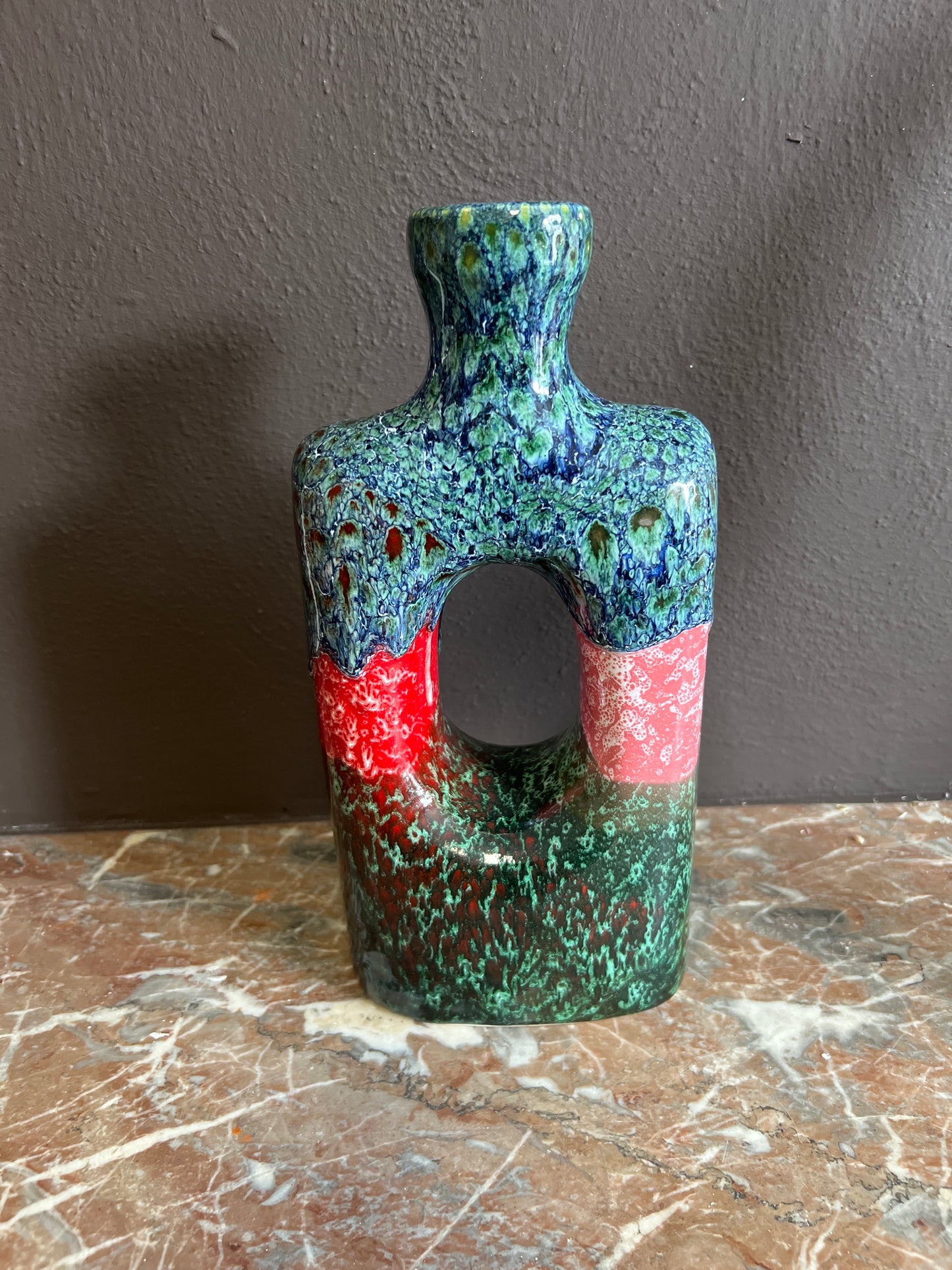 Vase marocain, unique et fait main.