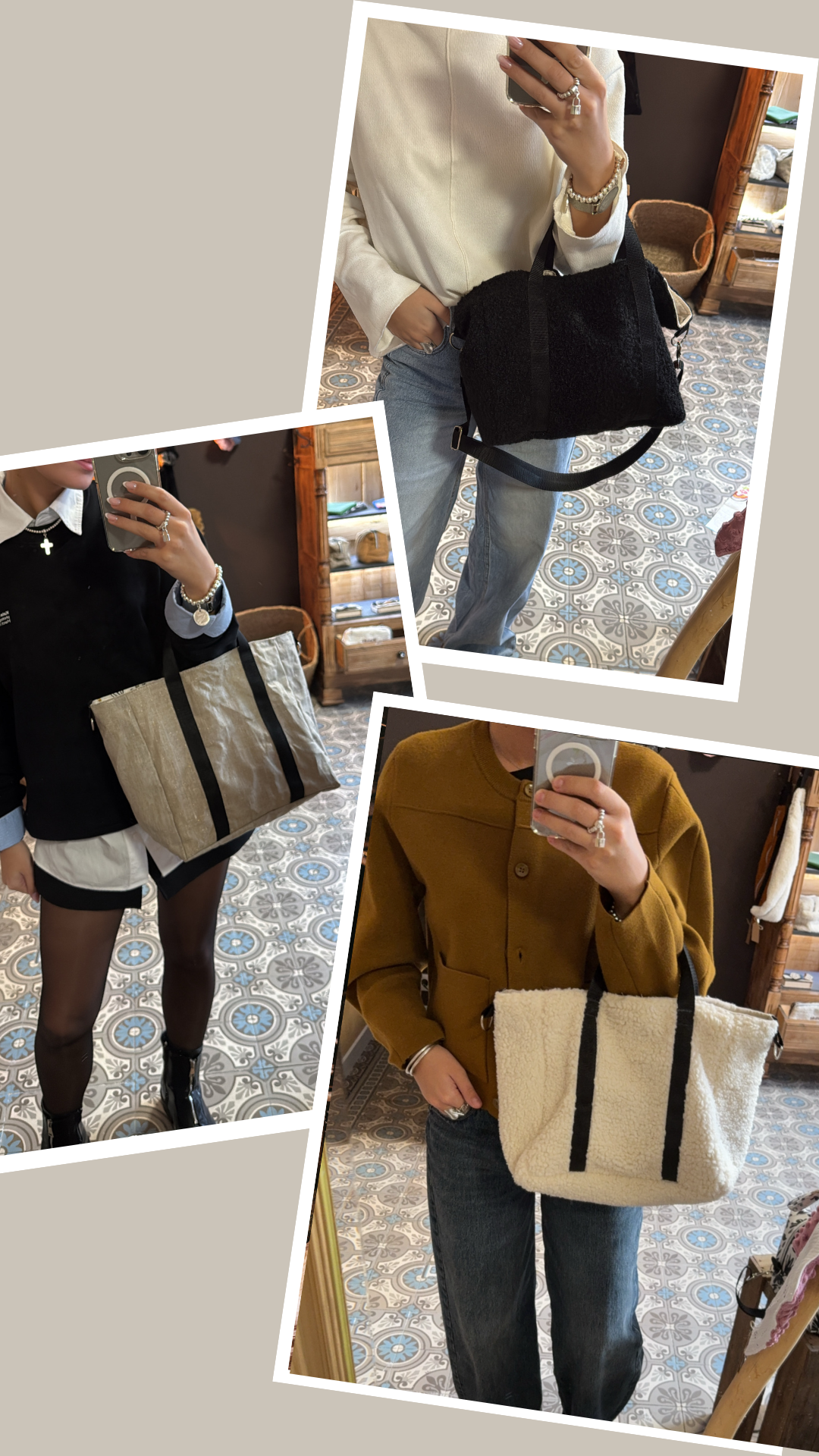 Sac mini cabas Delphine personnalisable. Créez votre sac en choisissant vos tissus intérieurs et extérieurs. Création sur mesure