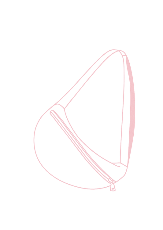 Sac banane personnalisable. Créez votre sac en choisissant vos tissus intérieurs et extérieurs. Création sur mesure