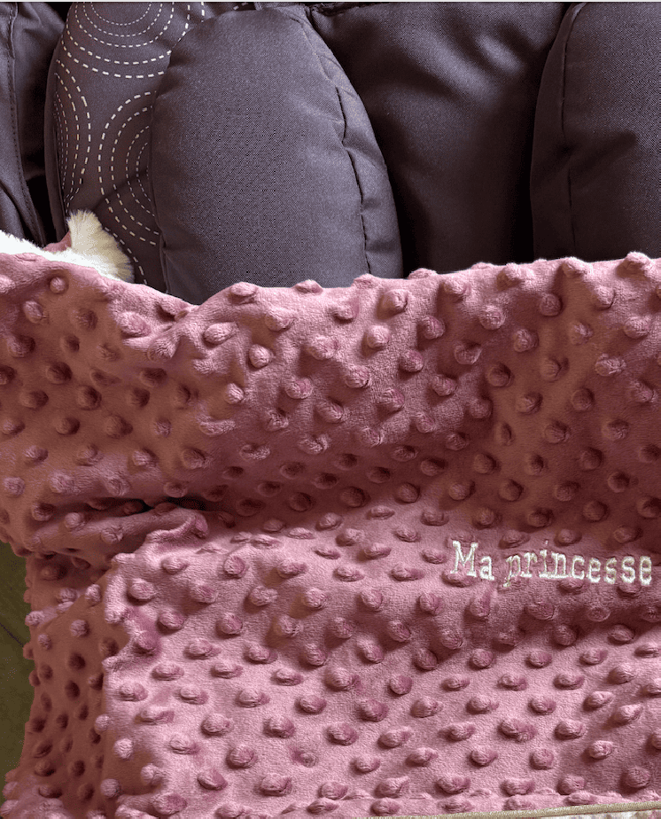 Couverture pour fille – Douceur & réconfort