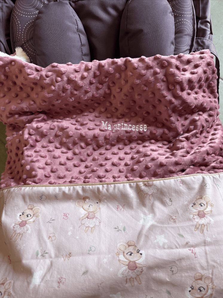 Couverture pour fille – Douceur & réconfort