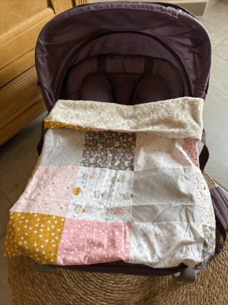 Couverture pour fille – Douceur & réconfort