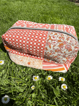 Trousse de toilette faite main – Pratique, chic et artisanale
