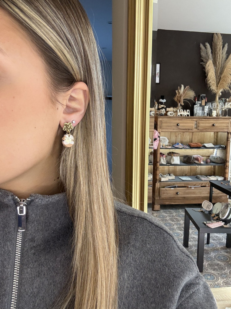 Boucles d’oreilles faites main – Élégance artisanale unique