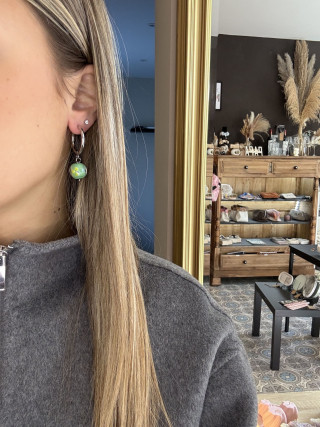Boucles d’oreilles faites main – Élégance artisanale unique