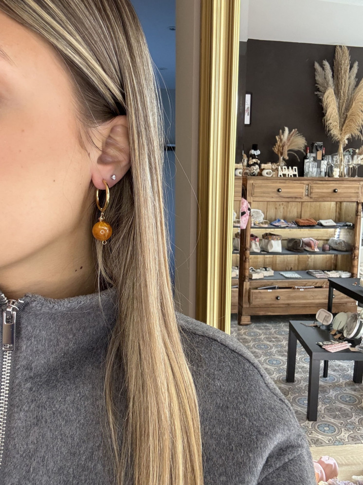 Boucles d’oreilles faites main – Élégance artisanale unique