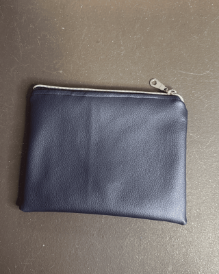 Petite pochette fourre-tout faite main – Élégance compacte et pratique