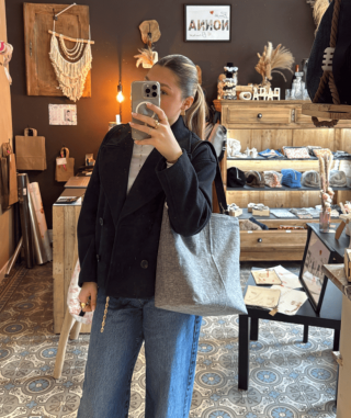 Sac à main en tissu fait main – Légèreté et style