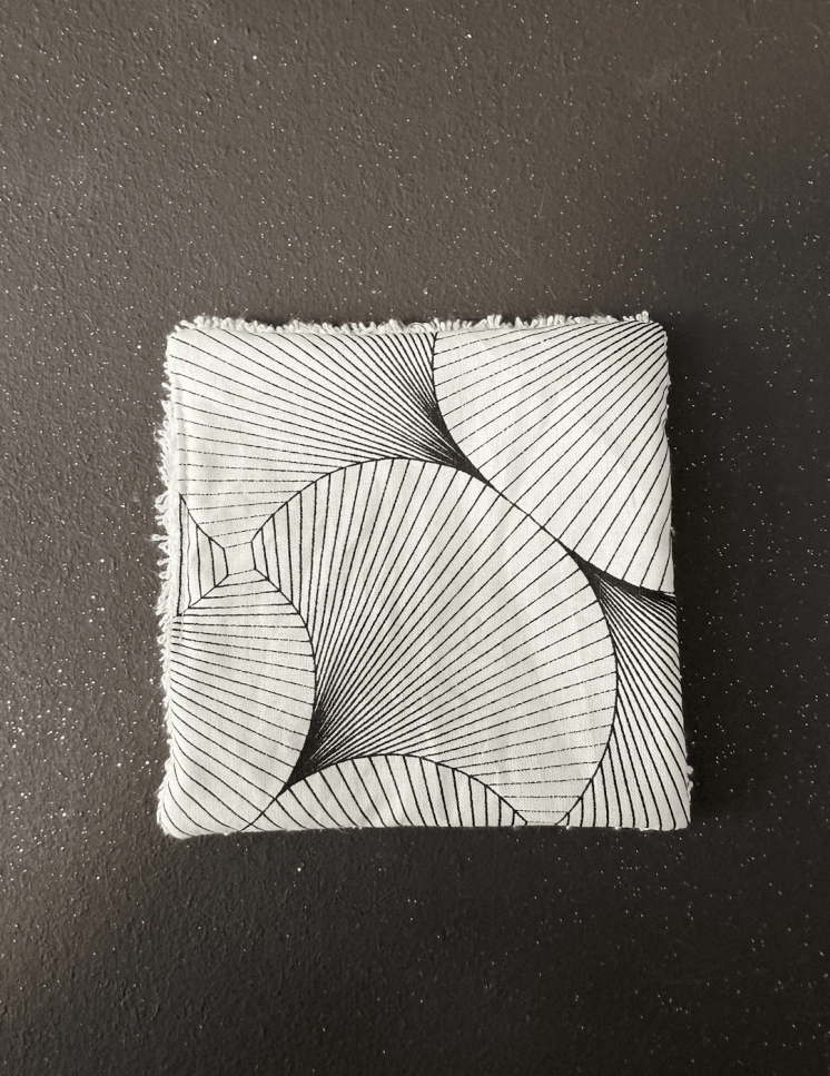 Lingettes démaquillantes faites main – Réutilisables et écologiques