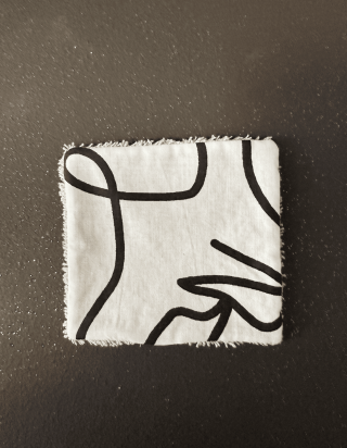 Lingettes démaquillantes faites main – Réutilisables et écologiques