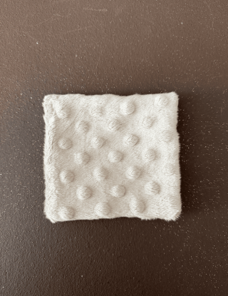 Lingette Démaquillante Gris en Minky Doux | Zéro Déchet Beauté