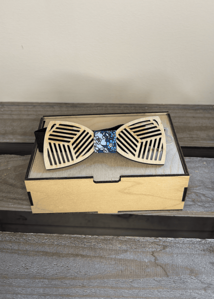 Nœud papillon en bois – Élégant, original et unique