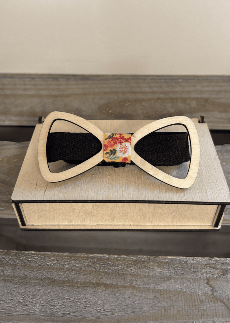 Nœud papillon en bois – Élégant, original et unique
