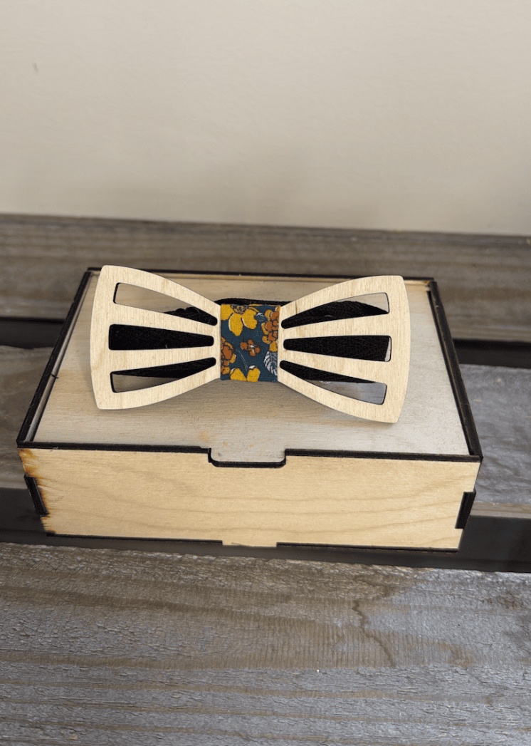 Nœud papillon en bois – Élégant, original et unique