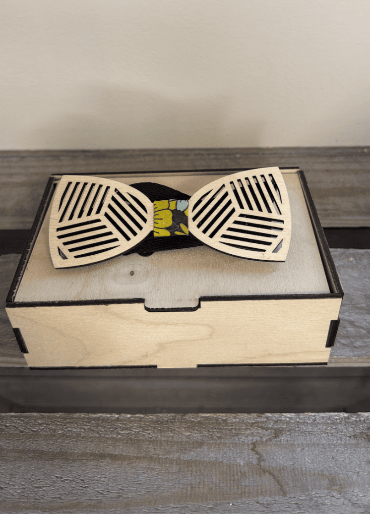 Nœud papillon en bois – Élégant, original et unique