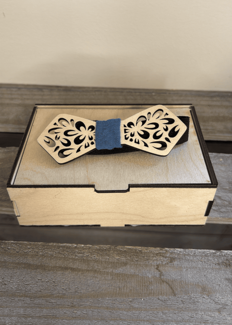Nœud papillon en bois – Élégant, original et unique