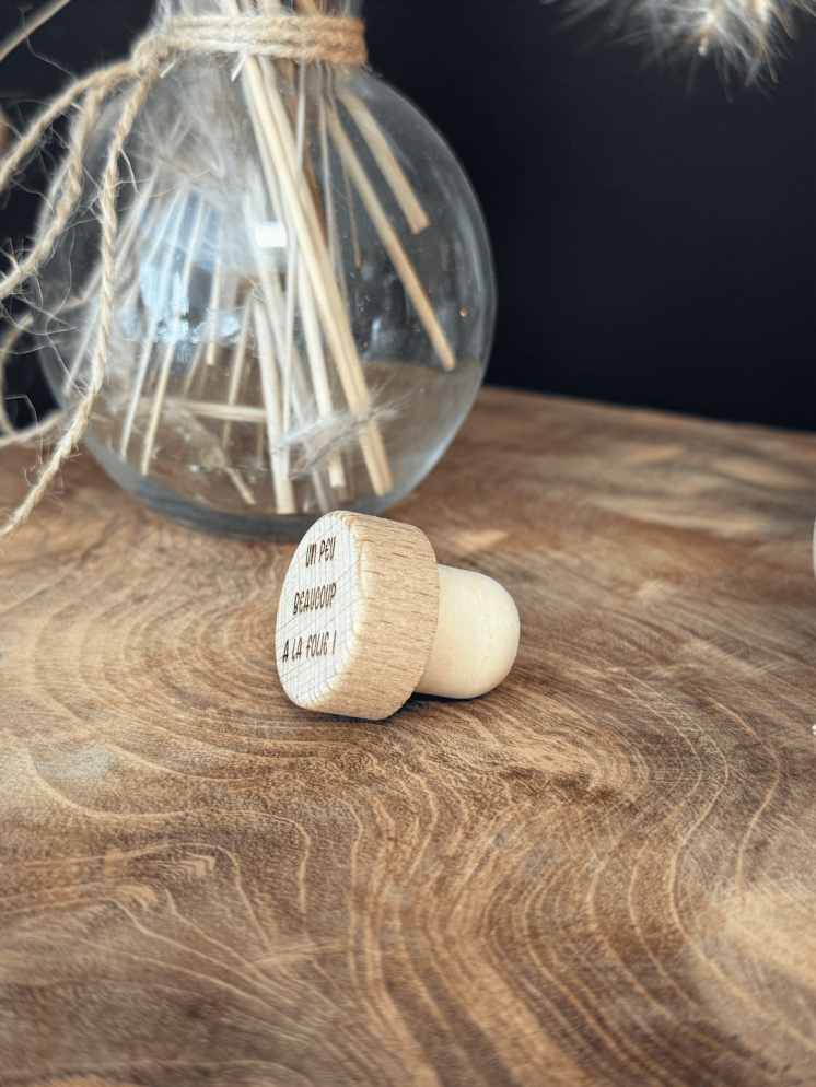 Bouchon de vin personnalisé – Cadeau original et élégant