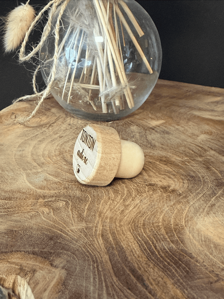Bouchon de vin personnalisé – Cadeau original et élégant