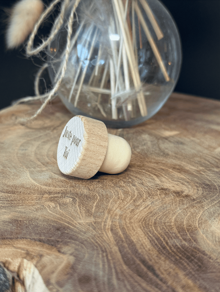 Bouchon de vin personnalisé – Cadeau original et élégant