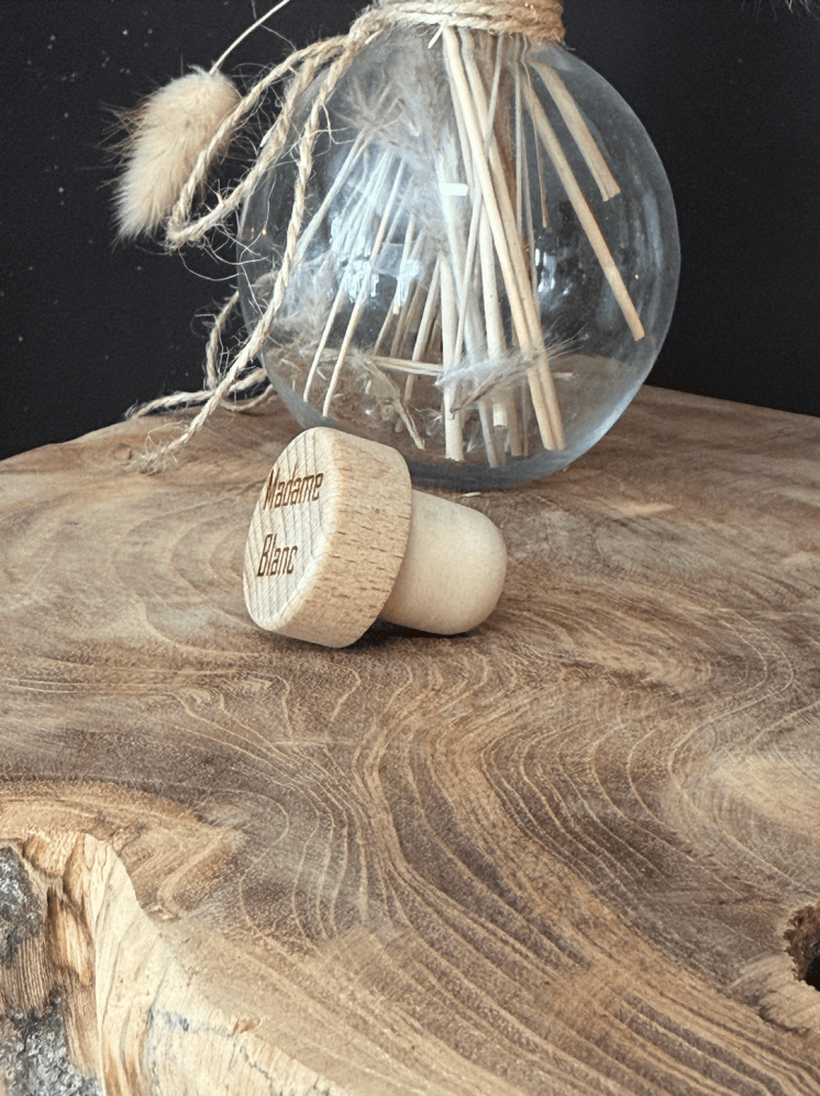Bouchon de vin personnalisé – Cadeau original et élégant