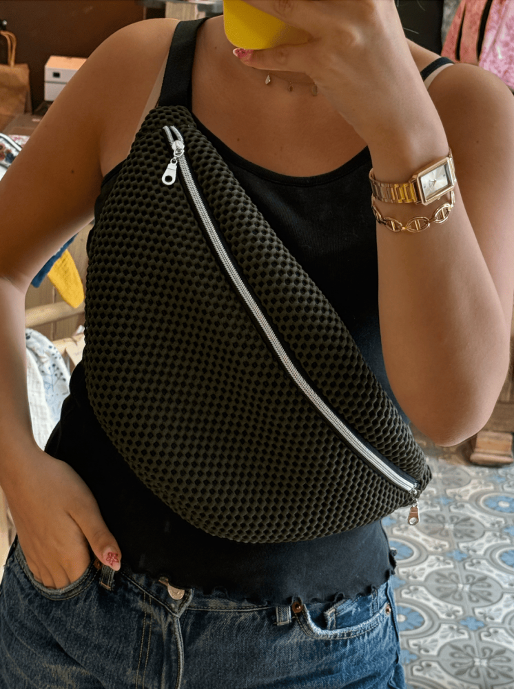 Sac banane L 48x22 cm – Pratique et stylé