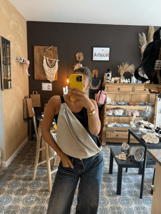 Sac banane XL 57x26 cm – Pratique et stylé