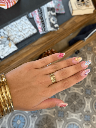 Bague Dorée Réglable en Acier Inoxydable – Chic & Durable