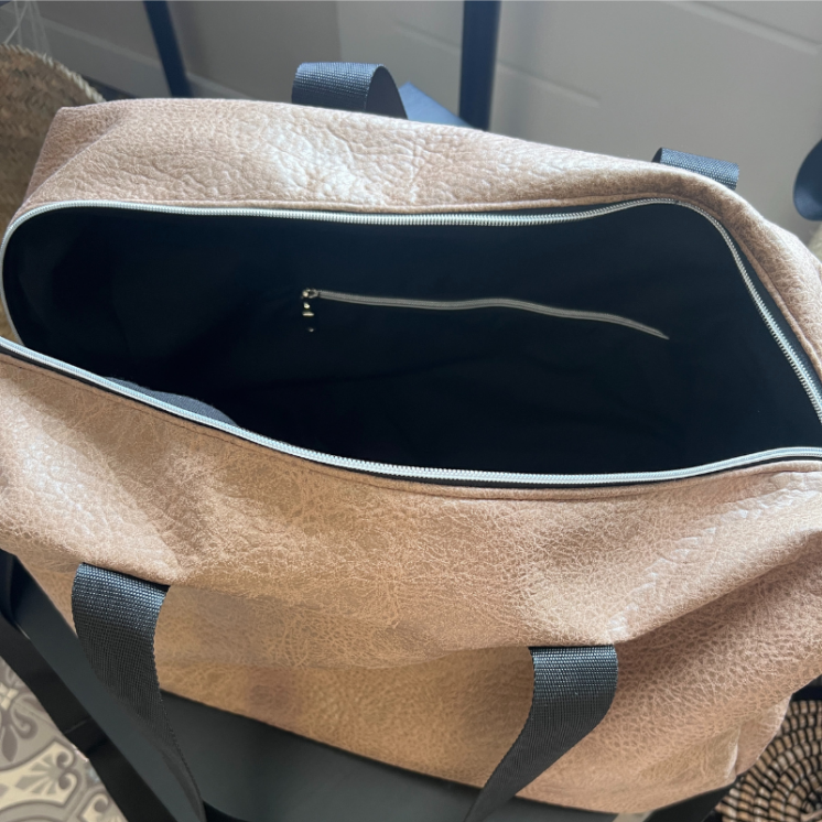 Sac "Charline" Simili cuir café