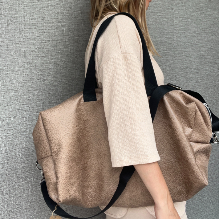 Sac "Charline" Simili cuir café