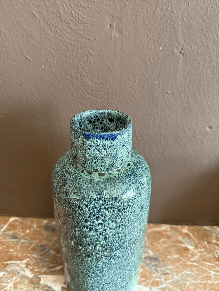 Vase bleu – Fait main à Marrakech