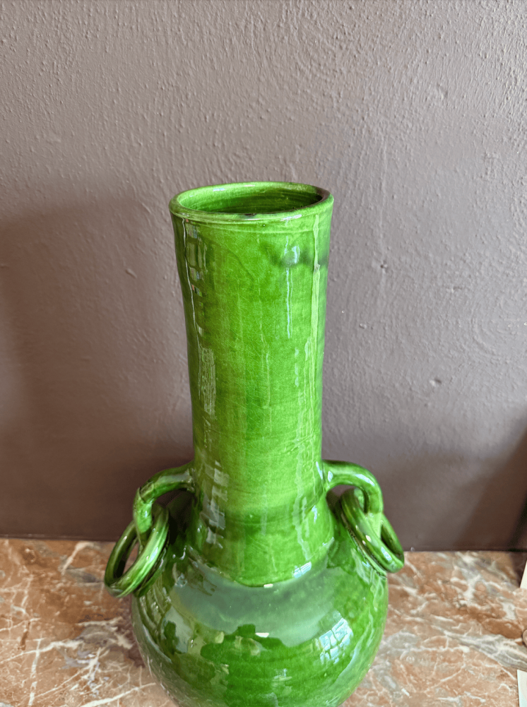 Vase artisanal en céramique – Fait main à Marrakech