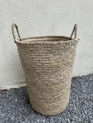 Panier en osier artisanal fait main – Marrakech