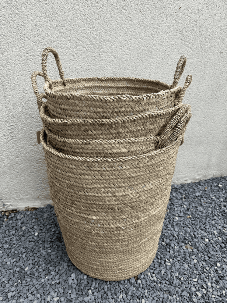 Panier en osier artisanal fait main – Marrakech