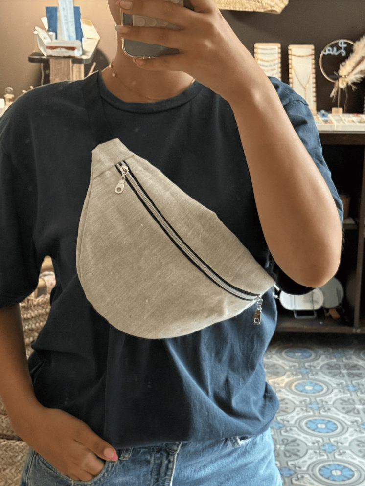 Sac banane classique 37x20 cm – Pratique et stylé