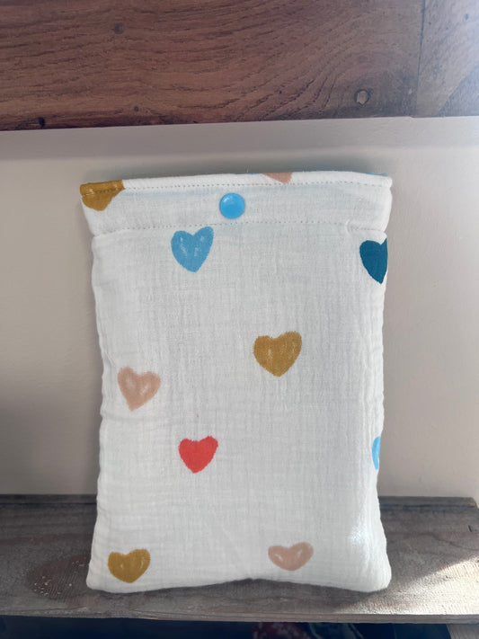 Petite pochette à livres "Lyna" 14x20cm