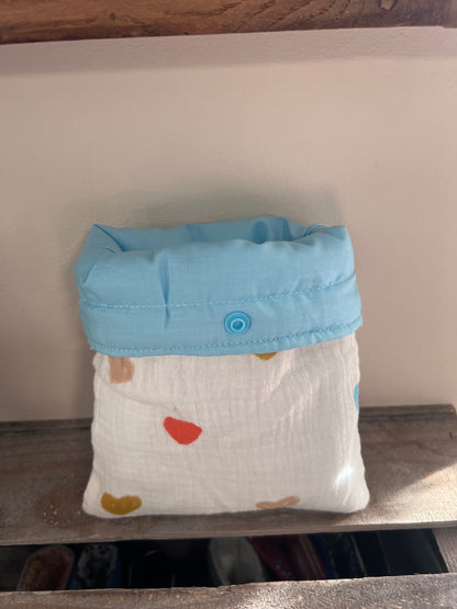 Petite pochette à livres "Lyna" 14x20cm