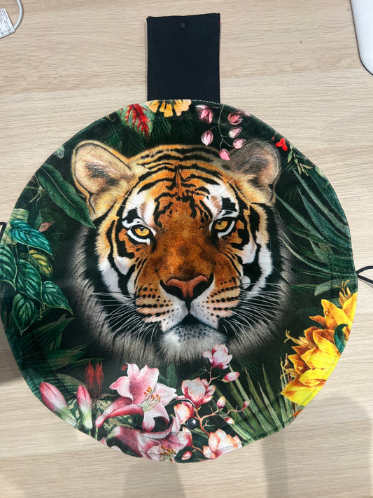 Bourse à maquillage T1 "Lison" similicuir rouge