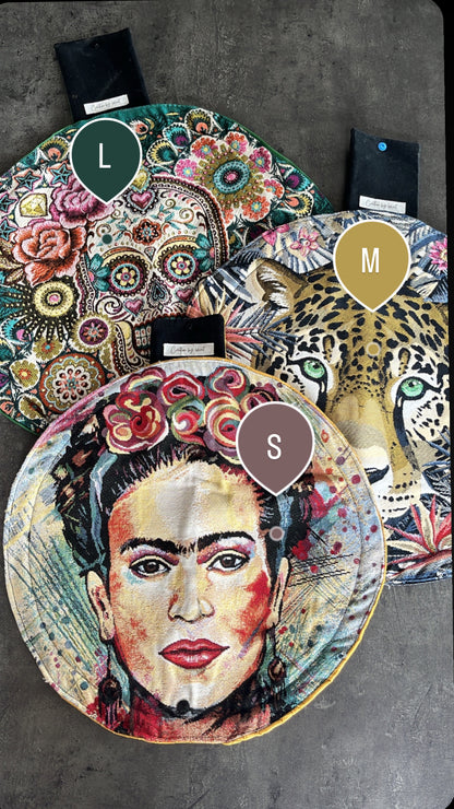 Bourse à maquillage T1 "Lison" similicuir noir