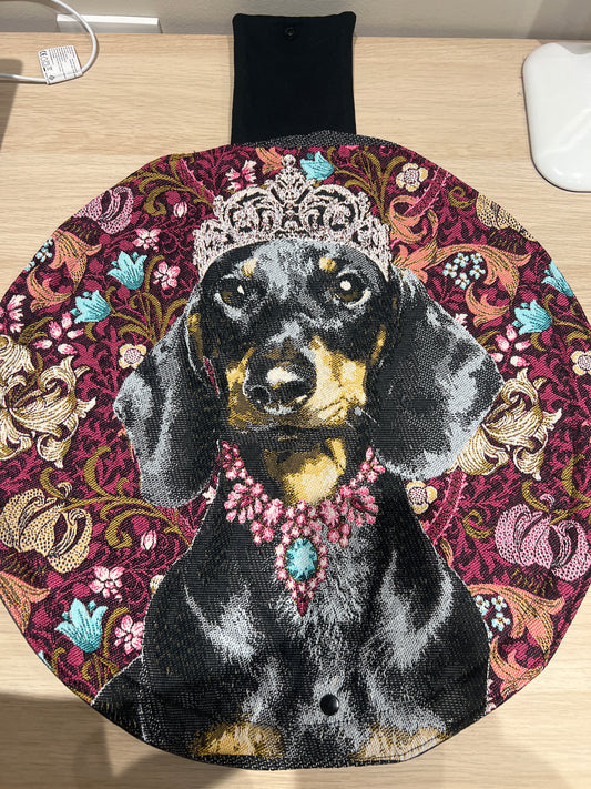 Bourse à maquillage T3 "Lison" similicuir gris