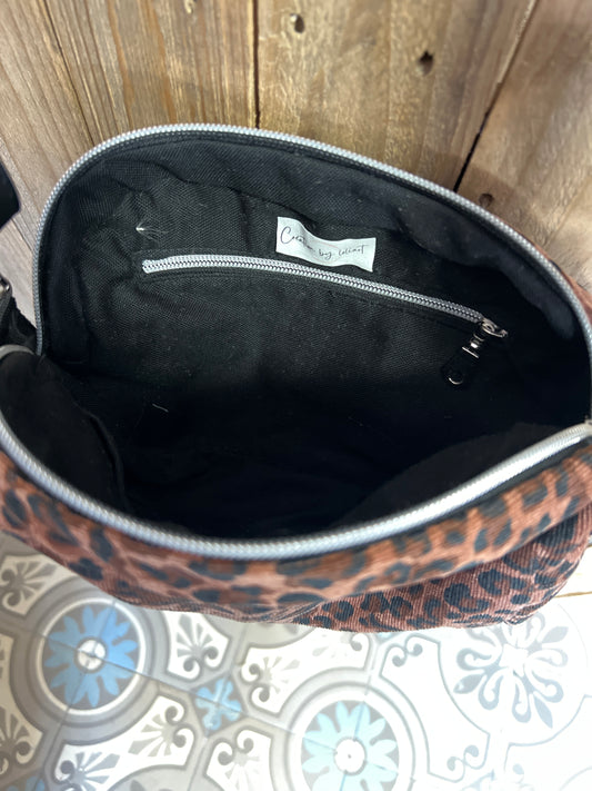 Sac Magalie Léopard - creation by loliart