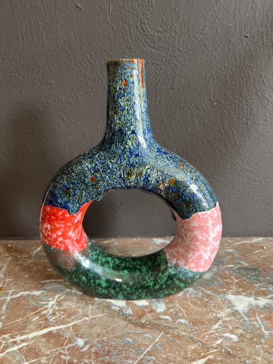 Vase marocain, unique et fait main.