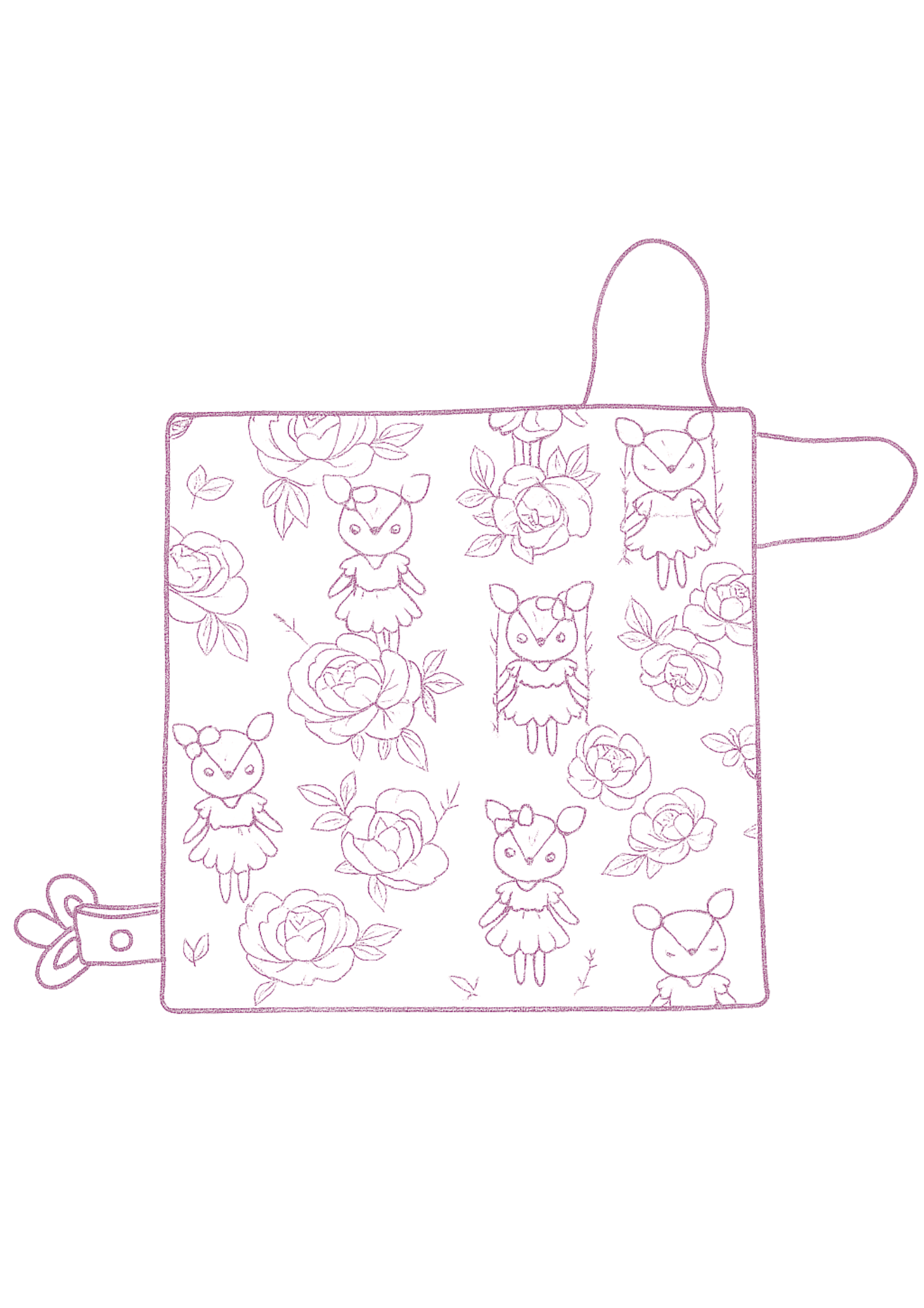 Doudou personnalisable. Créez votre doudou en choisissant vos tissus , et en ajoutant une broderie. Création sur mesure
