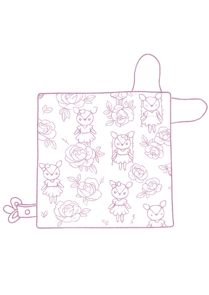 Doudou personnalisable. Créez votre doudou en choisissant vos tissus , et en ajoutant une broderie. Création sur mesure