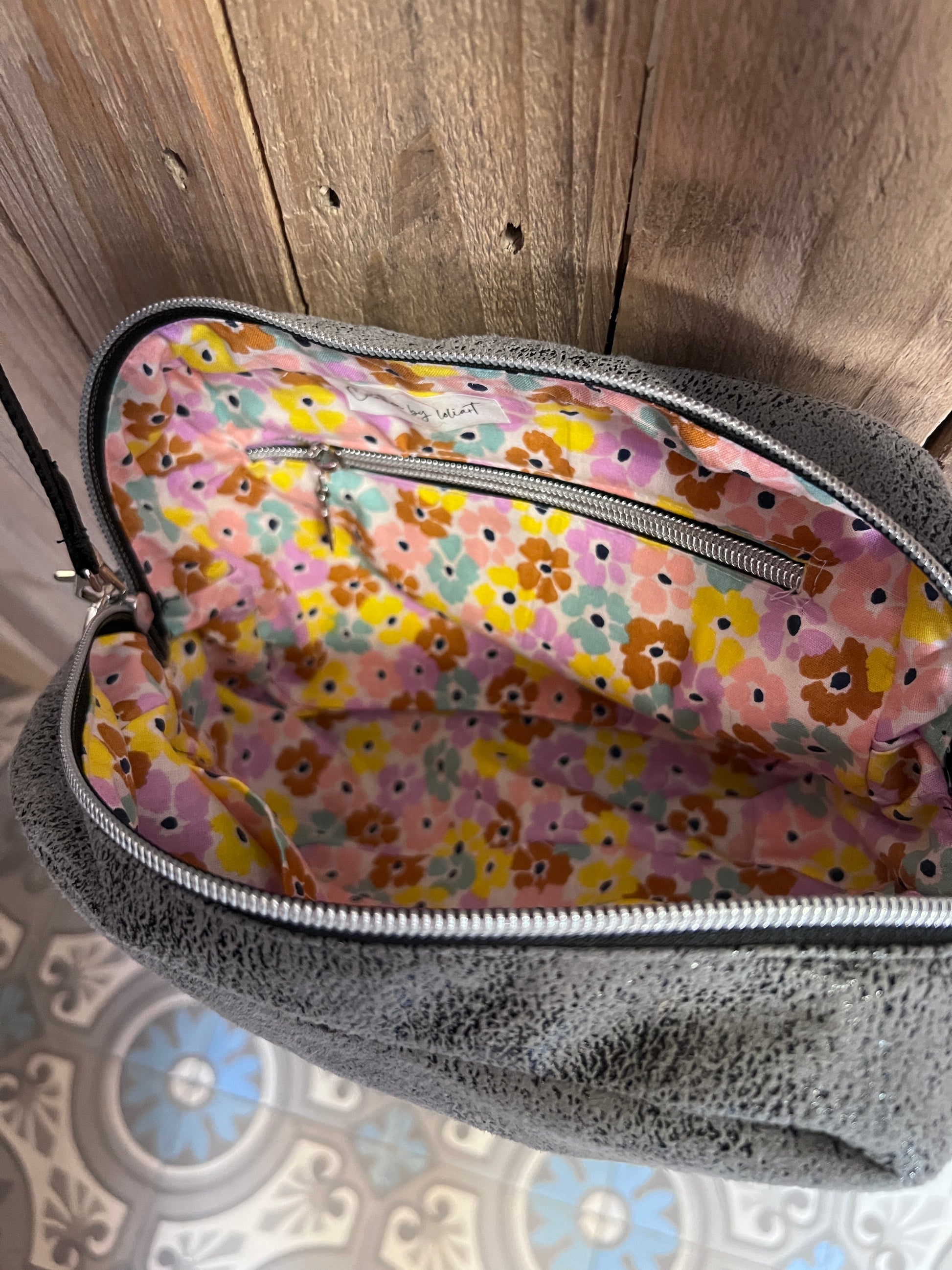 Sac Magalie Gris - creation by loliart