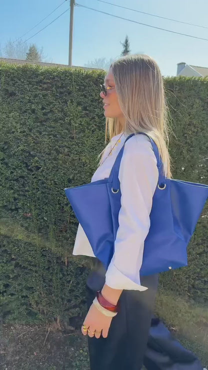 Sac "Marie" Bleu Electrique