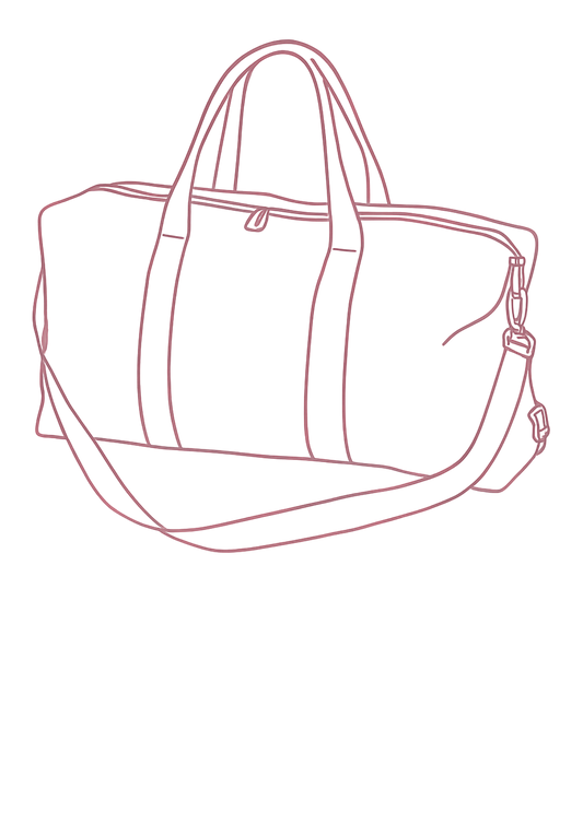 Sac week end personnalisable