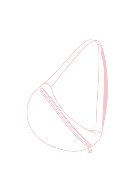 Sac banane personnalisable. Créez votre sac en choisissant vos tissus intérieurs et extérieurs. Création sur mesure